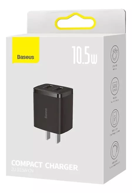 Producto - Adaptador de carga doble USB Baseus
