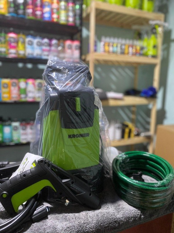 Producto - Hidrolavadora Kroner 1400W + Manguera de REGALO