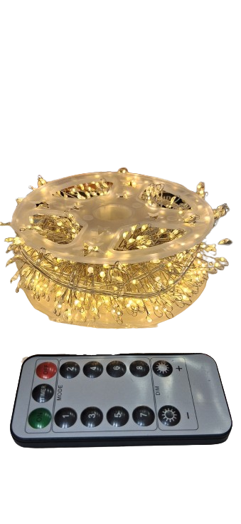 Producto - Guirnaldas led de 20 metros blancas cálidas