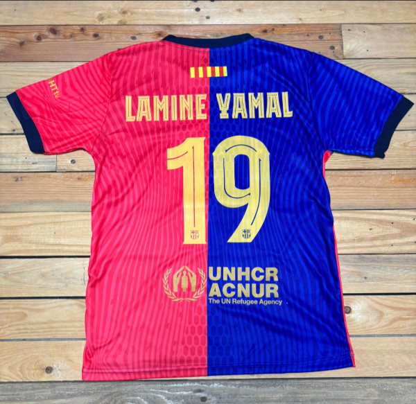 Producto - BARCELONA TITULAR 2024 LAMINE YAMAL