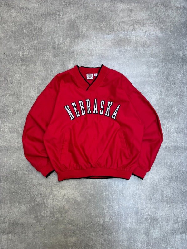 Producto - Buzo Rompevientos Nebraska Vtg 00s T.XL - 0