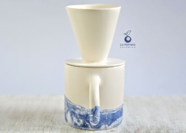 Producto - Cafetera Estilo Dripper- Hecha a mano - 1