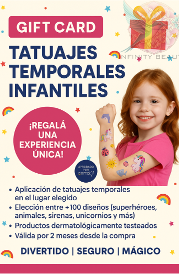 Producto - Gift Card - Tatuajes Temporales Infantiles