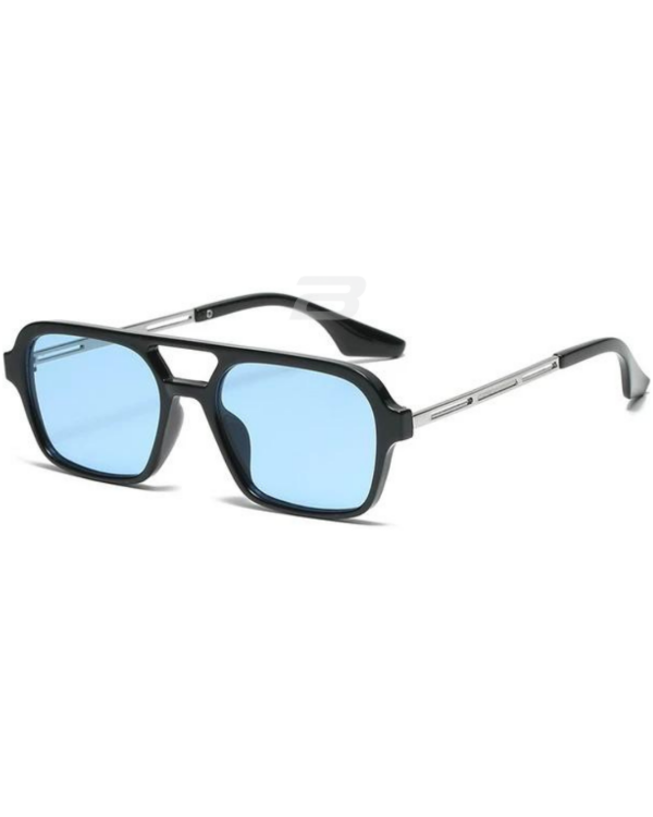 Producto - Lentes Antila Cuadrados Varilla Metal - Negro Azul