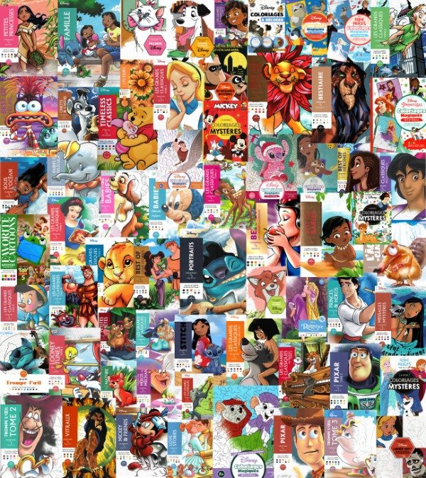 Producto - Pack x65 Disney pintar por números - 1