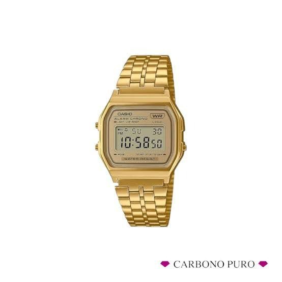 Producto - Reloj Digital Metálico Itaitek Dorado