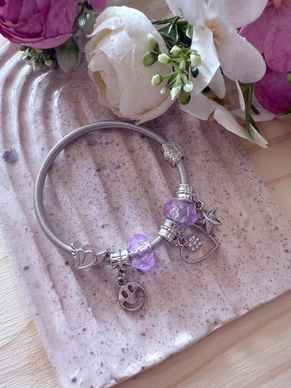 Producto - Pulsera estilo pandora corazón