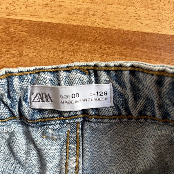 Producto - Pollera Zara Jean 8A - 1