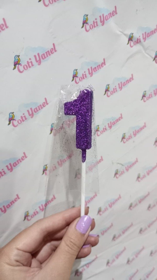 Producto - Velas de numeros - 8