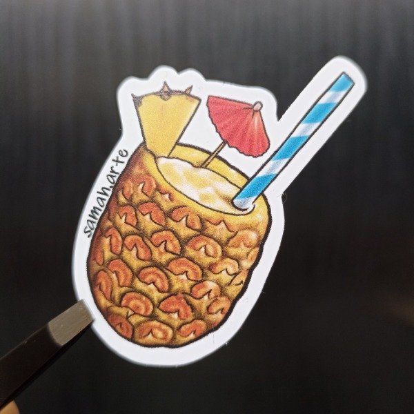 Producto - Sticker 120 - Piña Colada