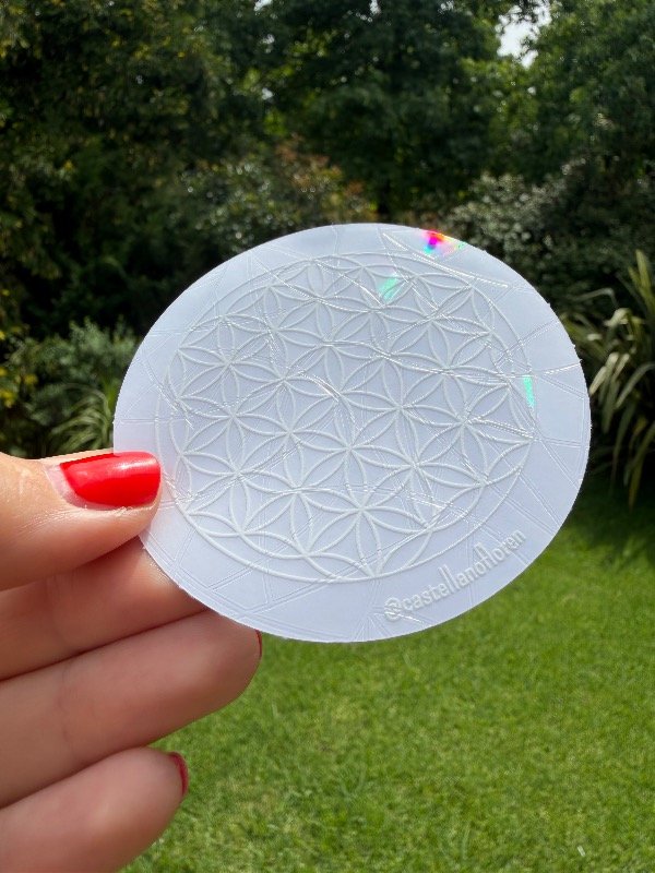 Producto - Stickers Sol Flor de la Vida