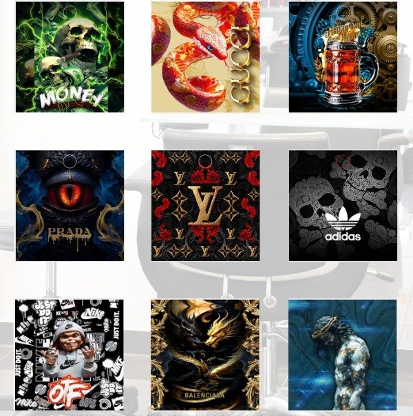 Producto - CAPA DE BARBERIA ESTAMPADA.