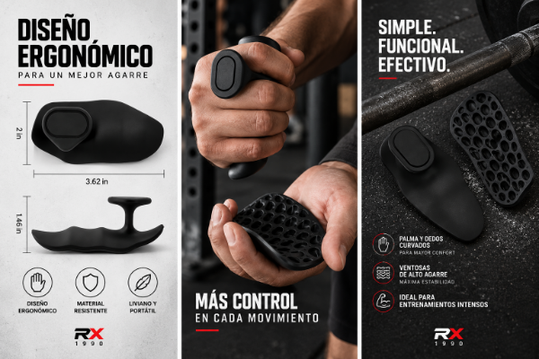 Producto - Grip de Silicona para Gym/Calistenia