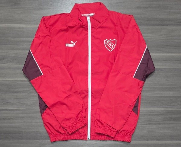 Producto - CAMPERA ROMPEVIENTOS INDEPENDIENTE ROJA 2025 TALLES(M/ L/ XL/ XXXL)