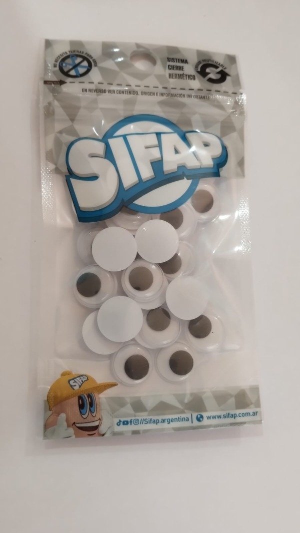 Producto - OJOS MOVILES SIAF X 30U GRANDE