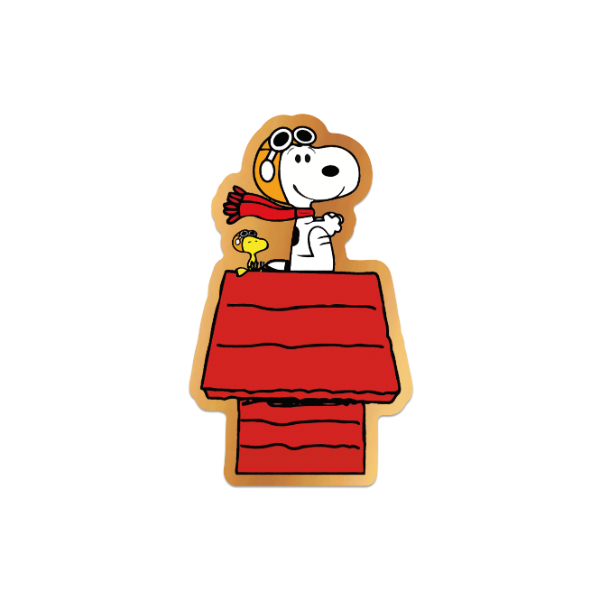 Producto - Snoopy Piloto - Dorado