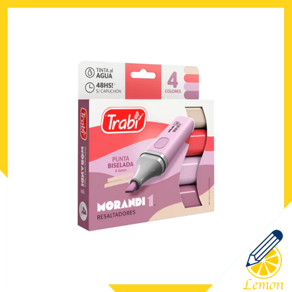 Producto - Resaltadores Trabí Morandi 1