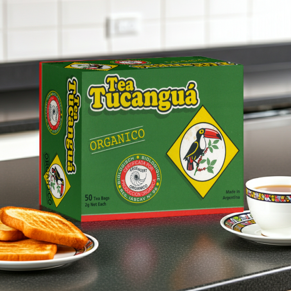 Producto - TE NEGRO ORGANICO TUCANGUA X 25 SAQ X 2 GRS X 3 CAJITAS