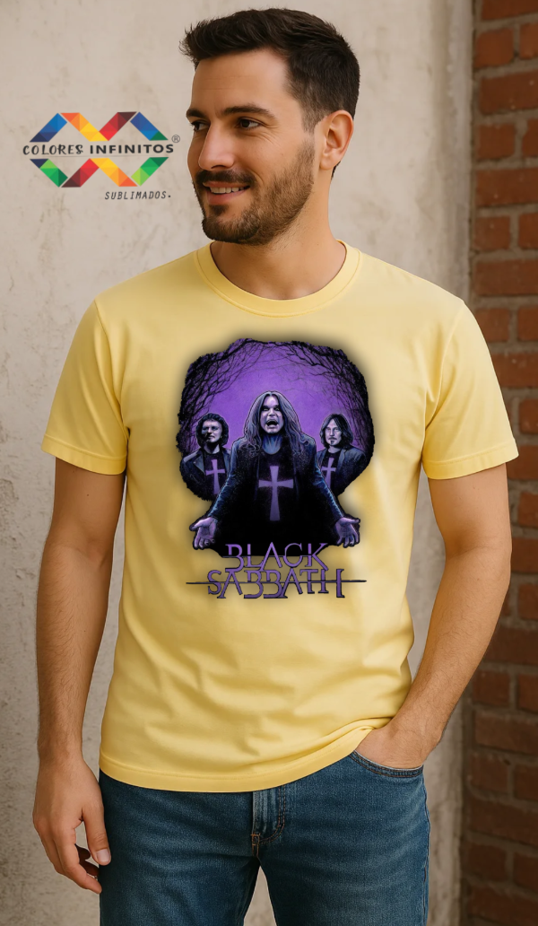 Producto - REMERA - BLACK SABATH - ALGODON TALLE L - 0