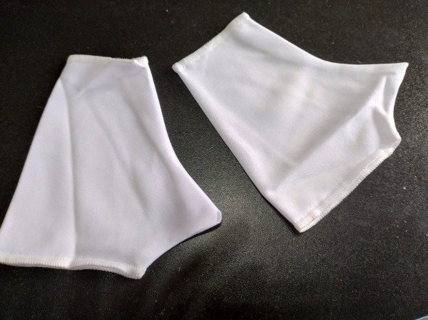 Producto - Mitones blancos con detalle