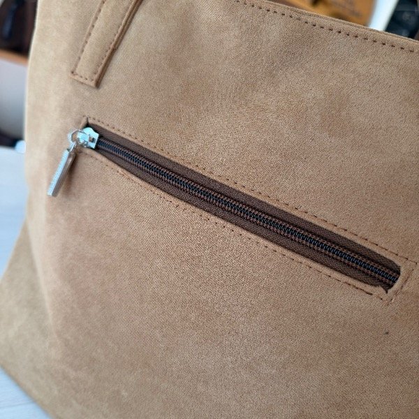 Producto - Cartera TOTE símil gamuza - 5