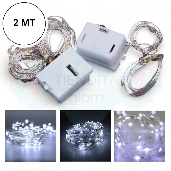 Producto - TIRA ALAMBRE LED FRIA 2 MTS