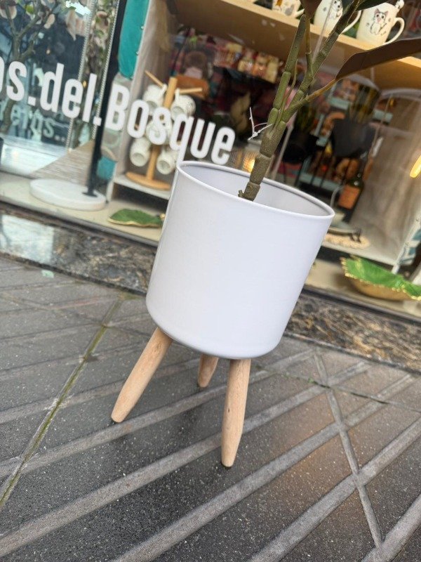 Producto - Pie Nordico Oslo blanco chico 33cm (Efectivo: 35.920)