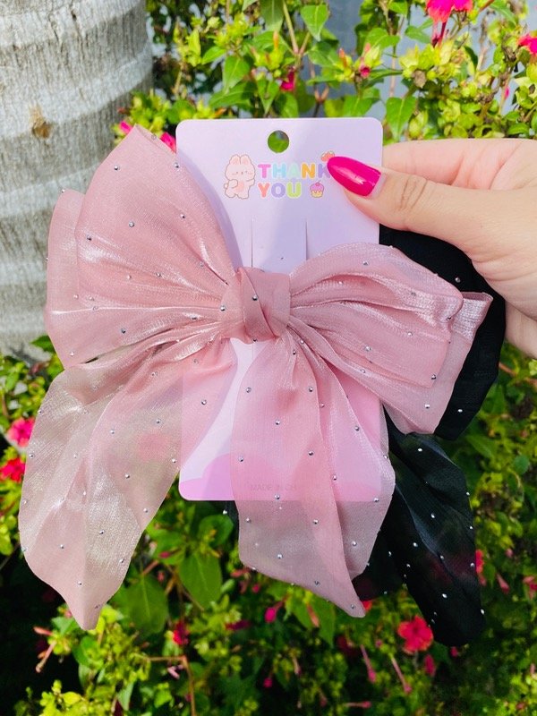 Producto - Moño Brillo Broche