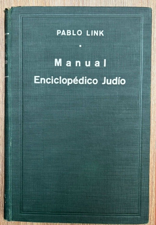 Producto - Link, Pablo: "Manual Enciclopédico Judío"