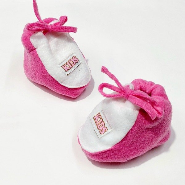 Producto - Escarpín Polar Rosa KIDS