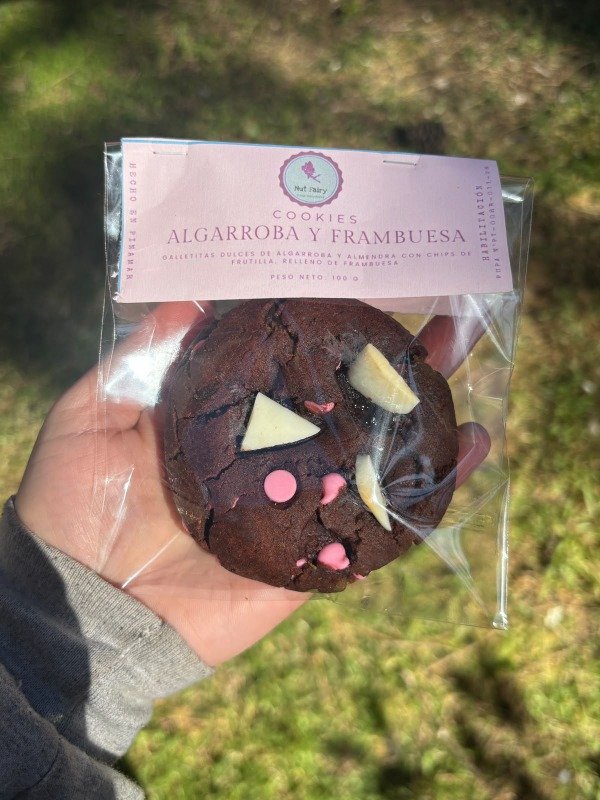 Producto - Cookies Fit Algarroba y Frambuesa - NY