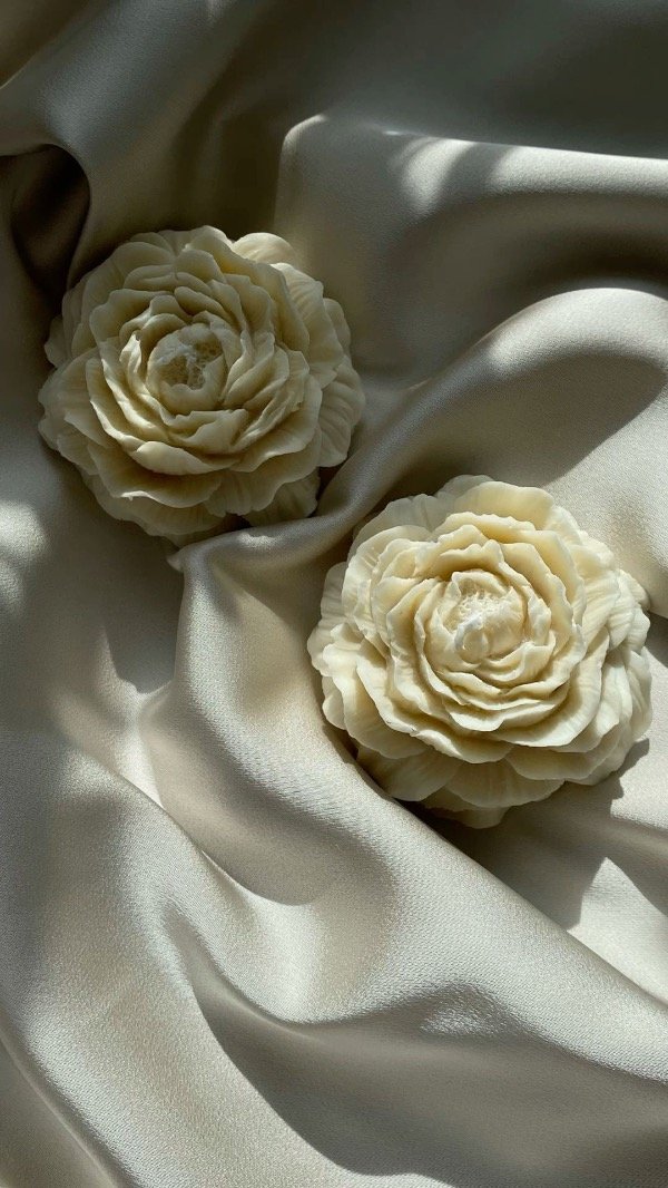 Producto - Vela peonia -Grande-