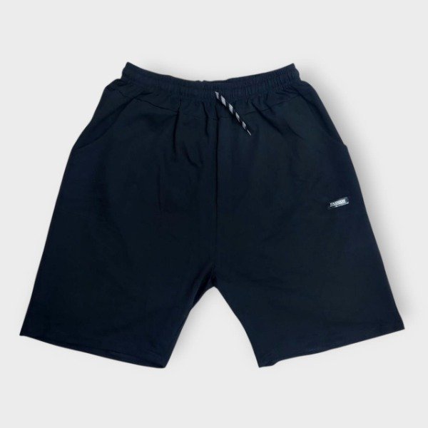 Producto - Bermuda de Algodon de Hombre Negro T9, T12