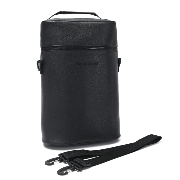 Producto - Bolso matero ecocuero negro  Wanderlust