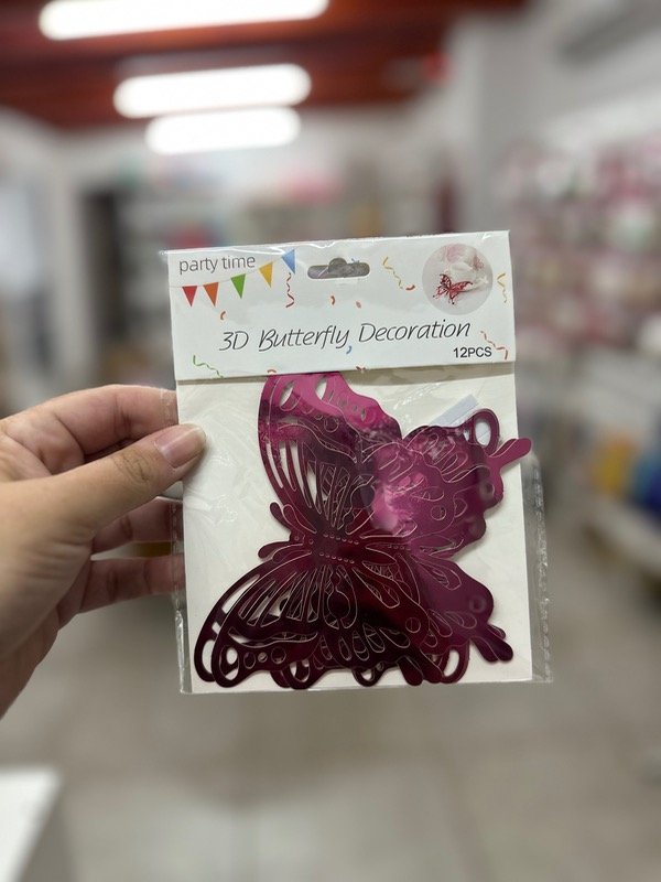 Producto - MARIPOSA CALADA FUCSIA