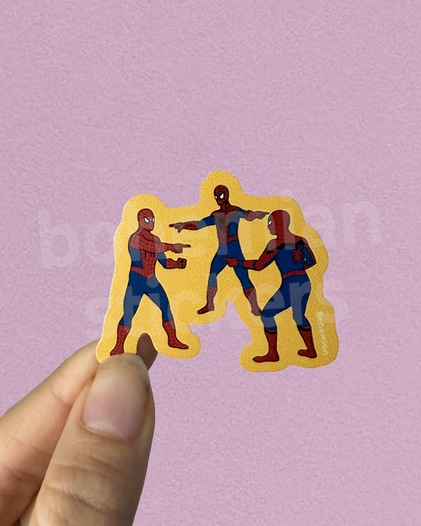 Producto - SPIDERMAN MEME - Sticker Individual de Marvel / Spiderman