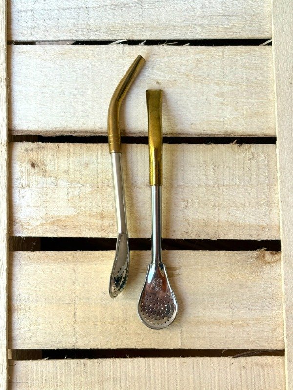 Producto - BOMBILLA PICO LORO - PICO BRONCE - ACERO INOX
