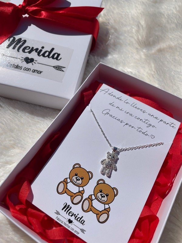 Producto - Collar osito teddy