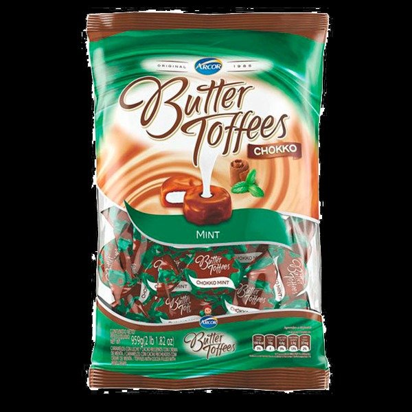 Producto - B.TOFFEES CHOKKO MINT 6X822 GR