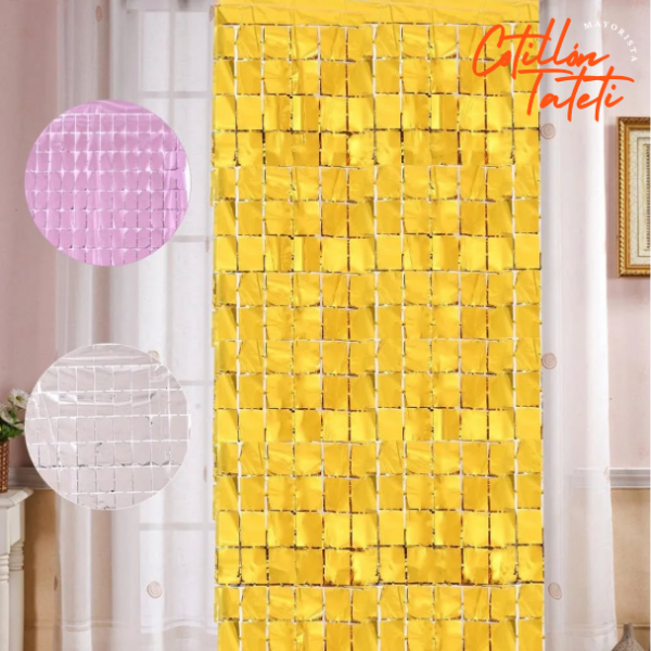 Producto - CORTINA RECTANGULOS