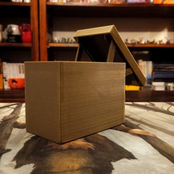 Producto - DECK BOX- IMPRESION 3D-DORADO