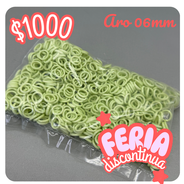 Producto - Aro 06 mm Verde - +800 unidades