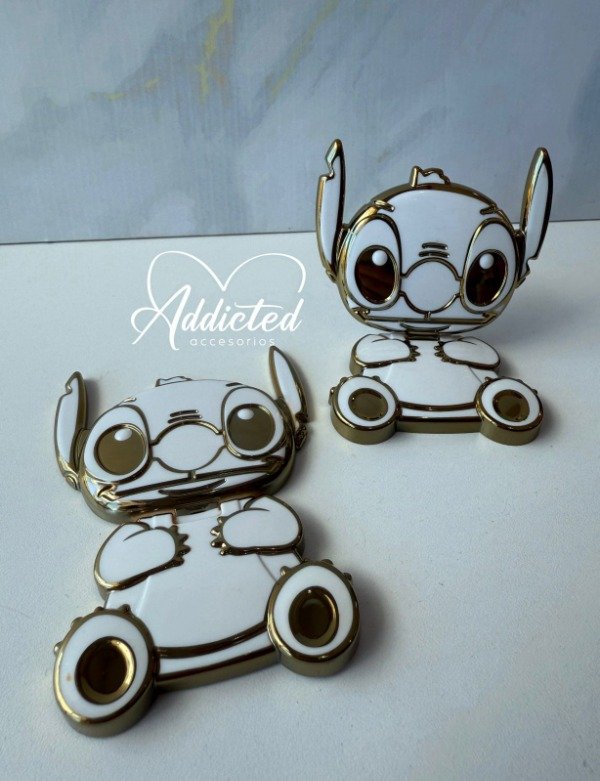 Producto - Soporte espejo Stitch blanco