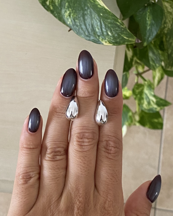 Producto - Mini Aro Gota Plateado