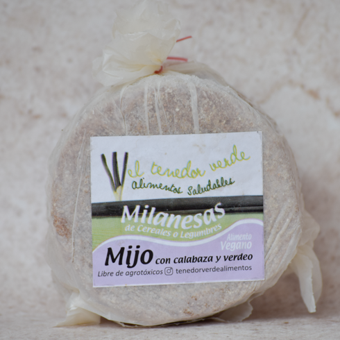 Producto - Milanesas de mijo - 6 u - Tenedor Verde