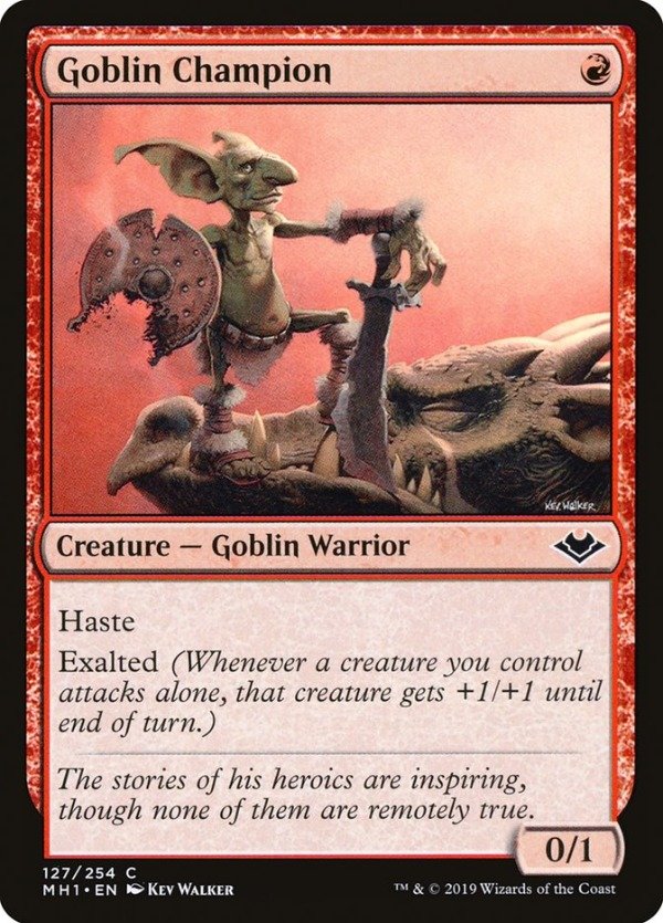 Producto - Goblin Champion  Modern Horizons