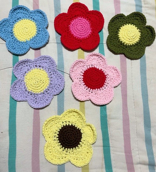 Producto - posavasos flores x unidad