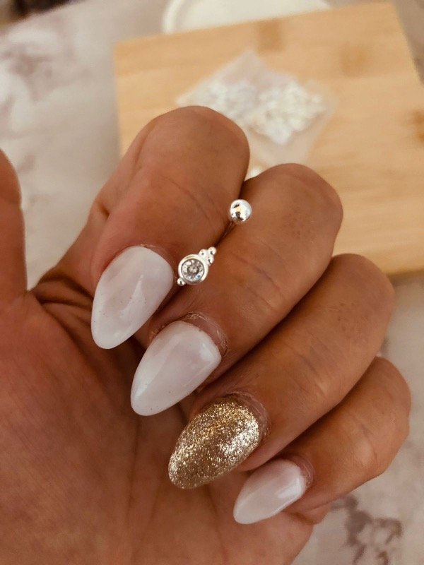 Producto - Piercing Bali cubic para el ombligo Plata x unidad