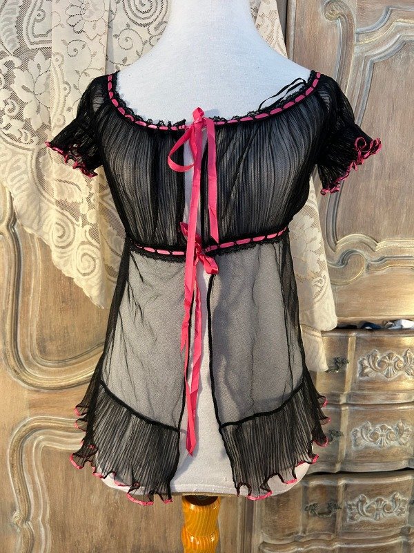Producto - Remera Transparente Victoria Secret