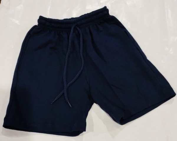 Producto - Short Algodón con bolsillo Azul